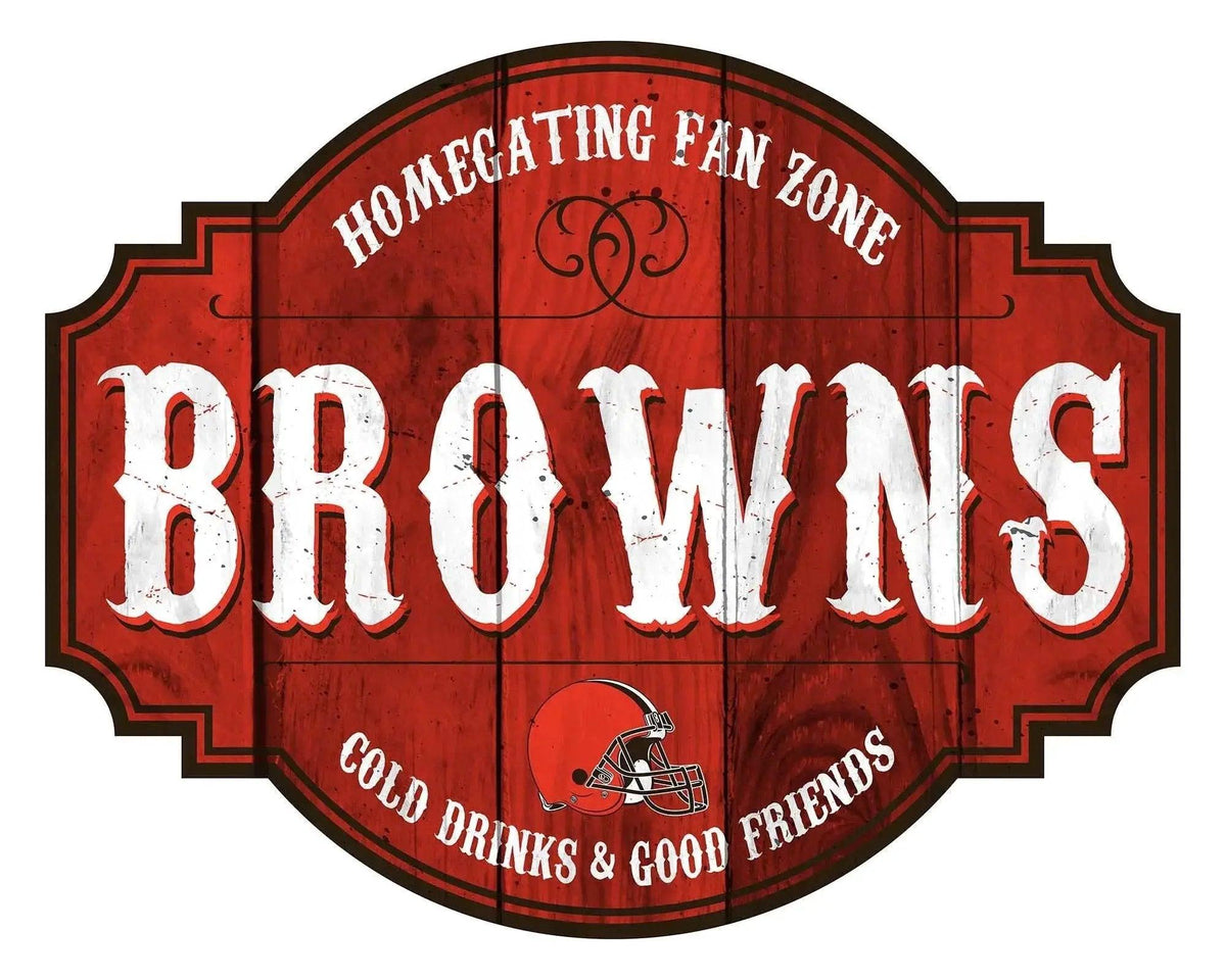  Cleveland Browns Wood Tavern Sign 12 Inch Homegating -  ToylandEU™