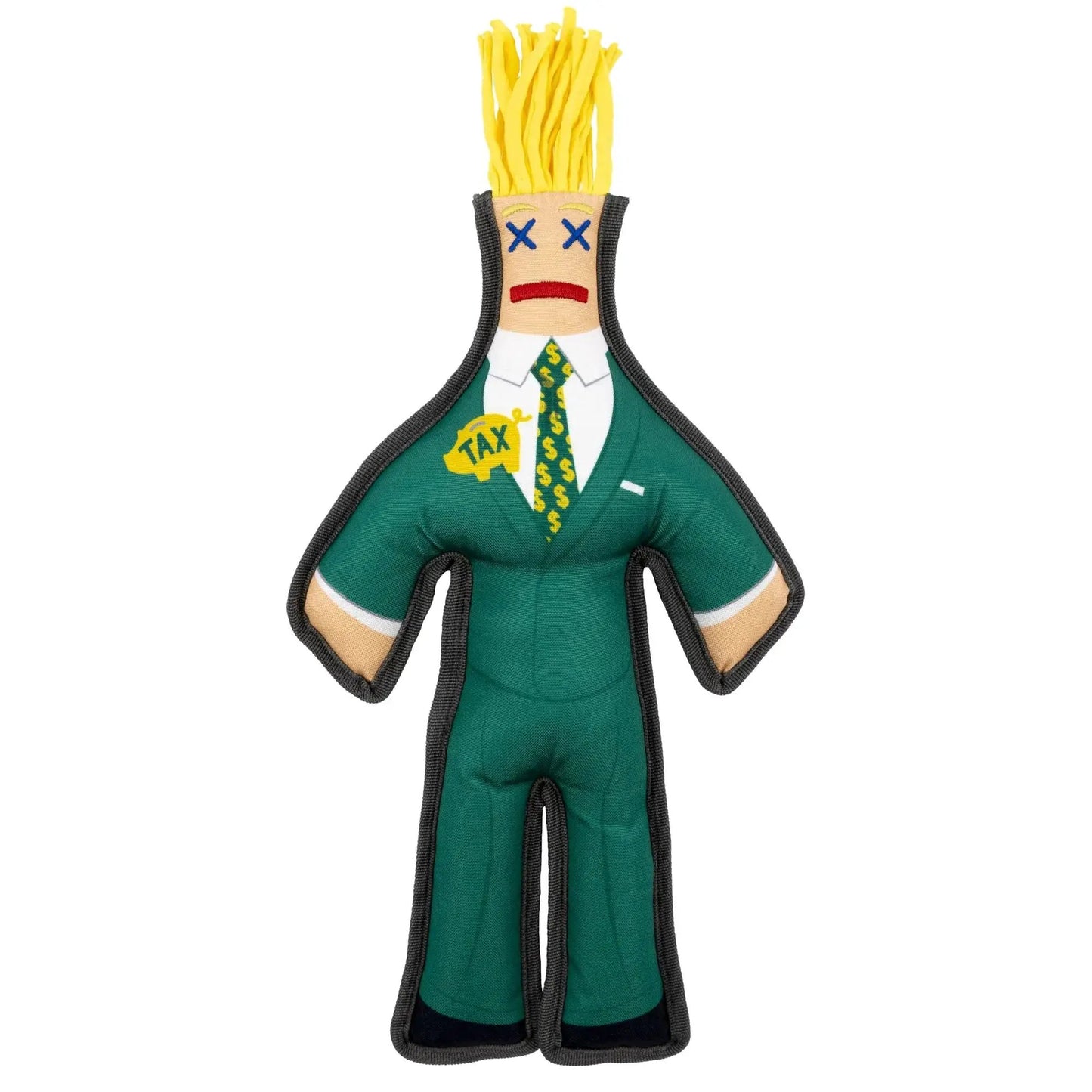 Taxman Squeaky Chew Toy - Dammit Dolls