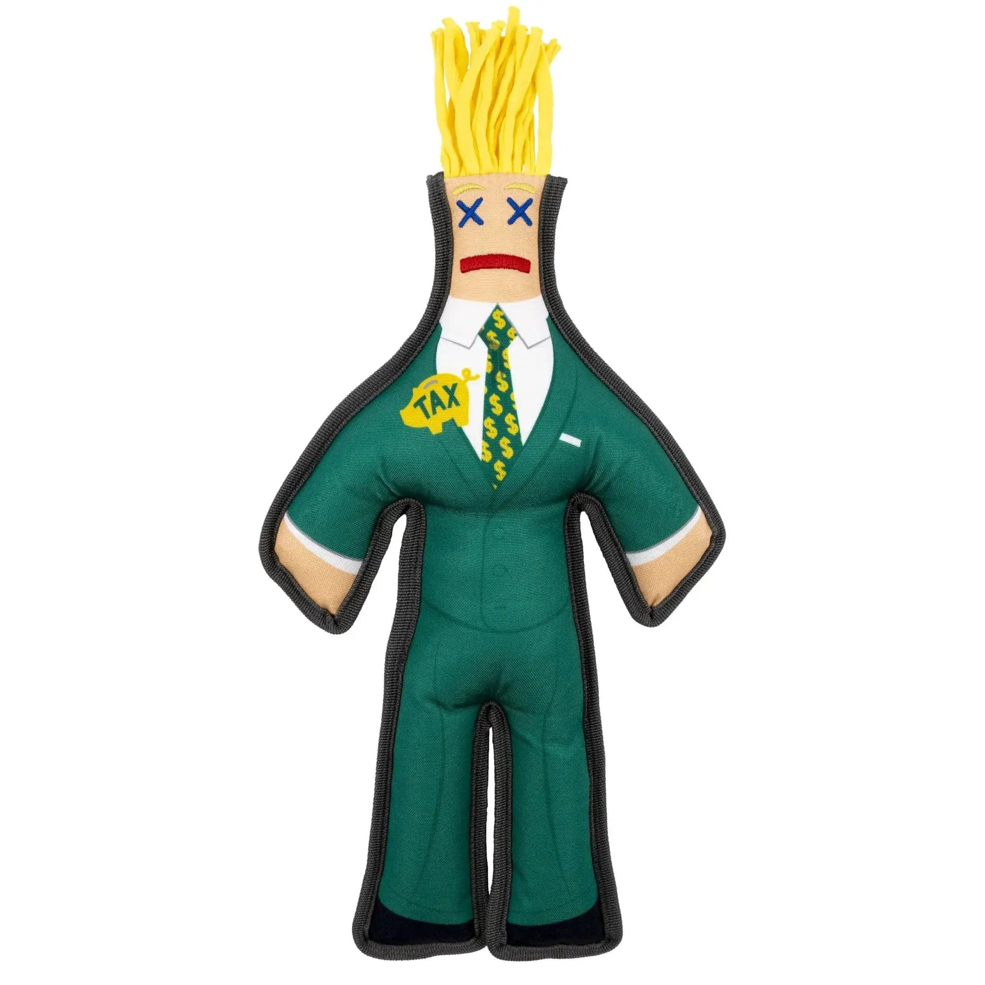Taxman Squeaky Chew Toy - Dammit Dolls