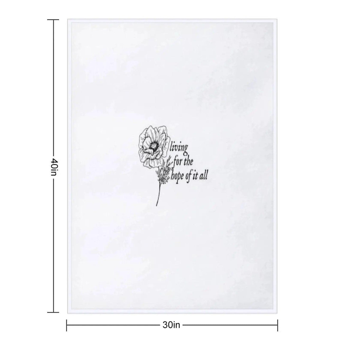  Taylor Swift August Lyrics Blanket Cozy Flannel -  ToylandEU™