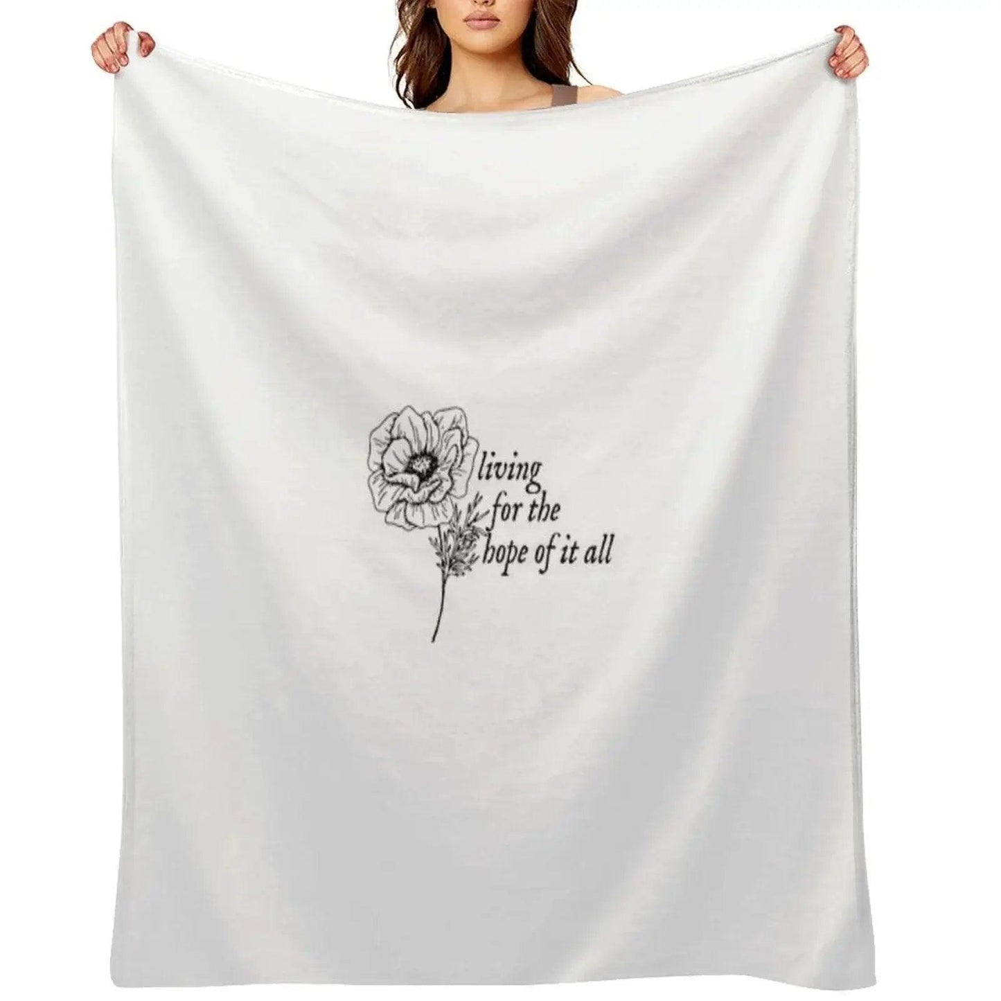  Taylor Swift August Lyrics Blanket Cozy Flannel -  ToylandEU™