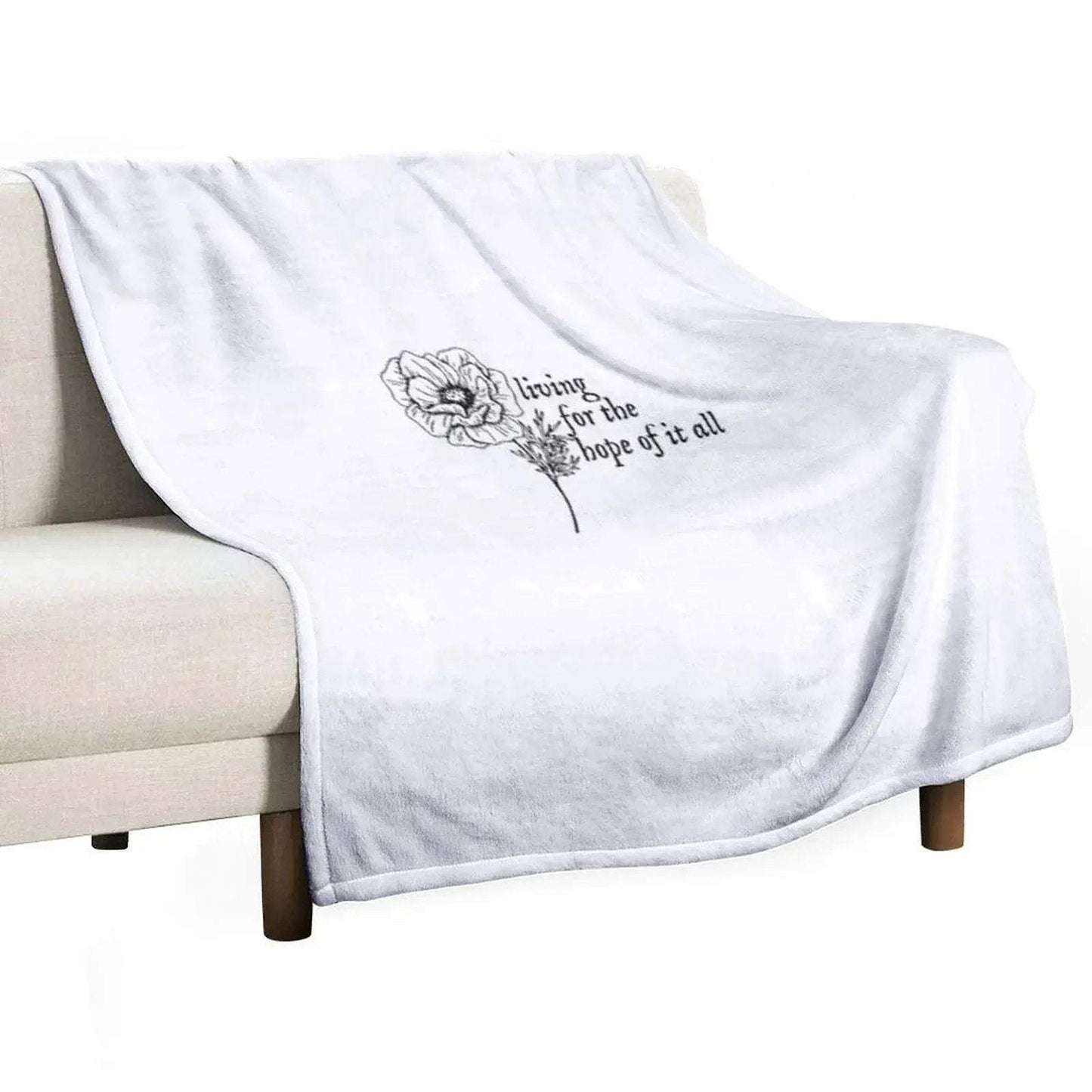 Taylor Swift - August Lyrics Throw Blanket - ToylandEU