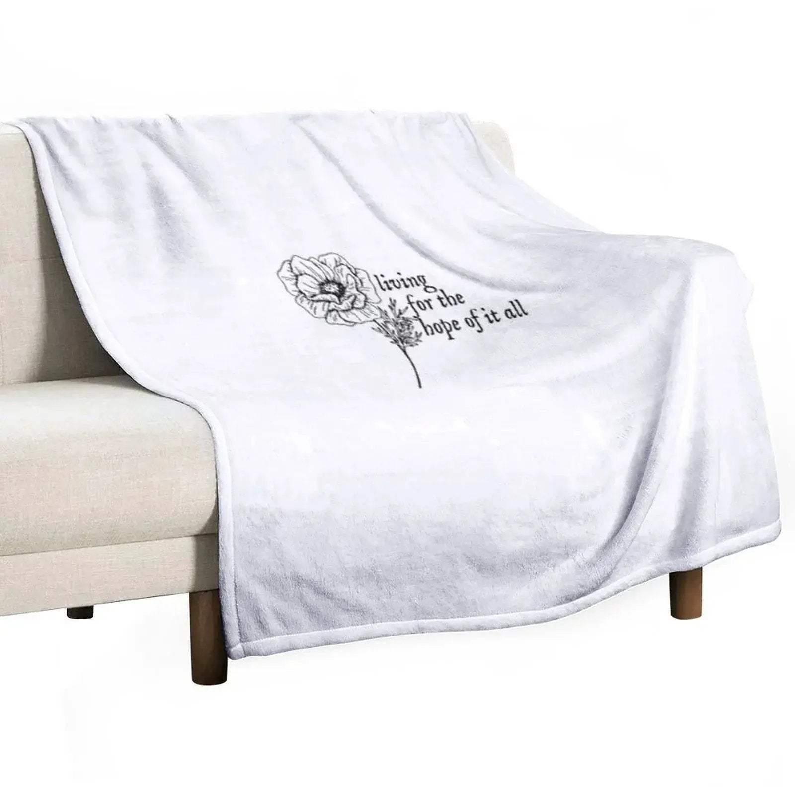 Taylor Swift - August Lyrics Throw Blanket - ToylandEU