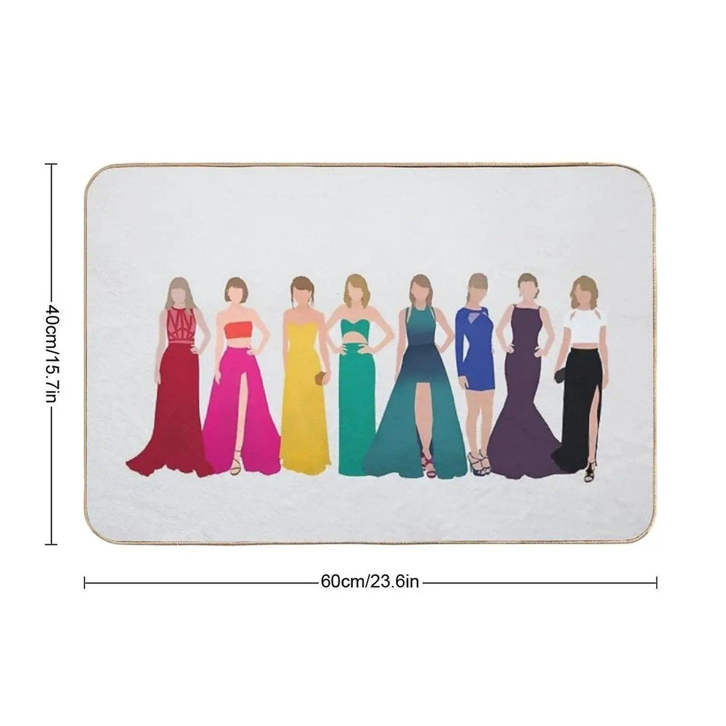  Taylor Swift Carpet Looks Bath Mat Dirt Trapping Power -  ToylandEU™