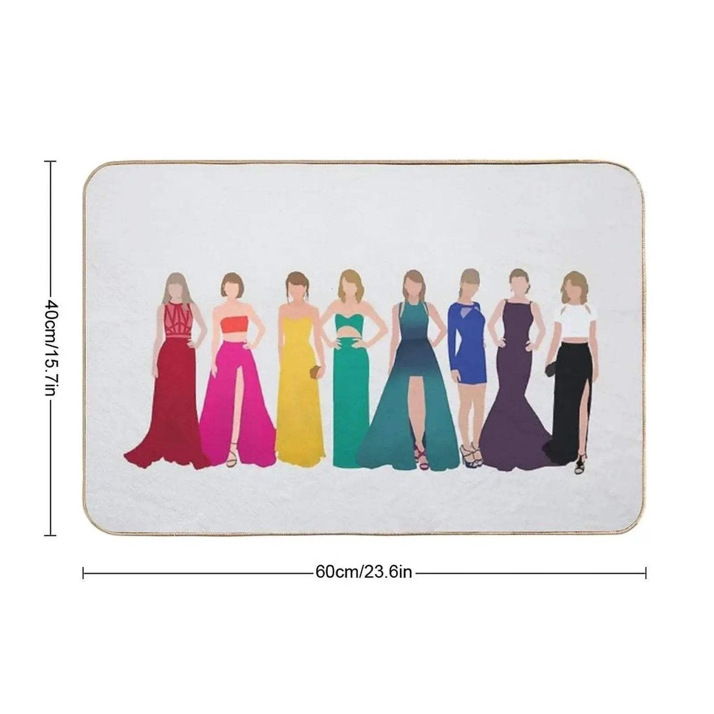 Taylor Swift Carpet Looks Bath Mat - ToylandEU