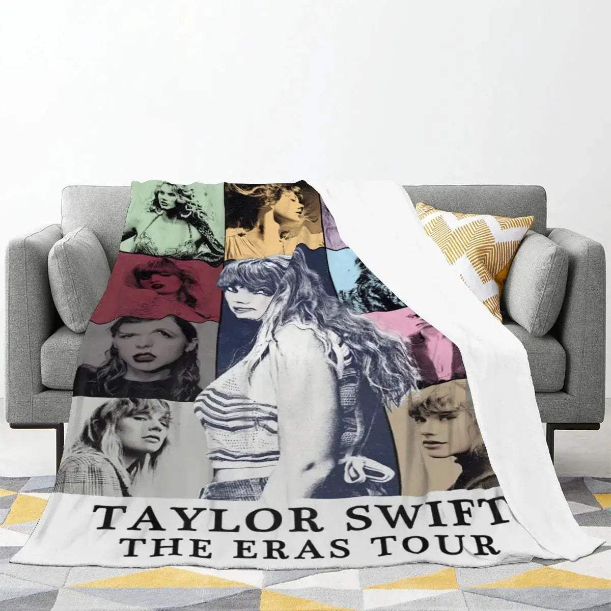 Taylor Swift Eras Tour Poster Blanket Cozy Gift For Fans - ToylandEU