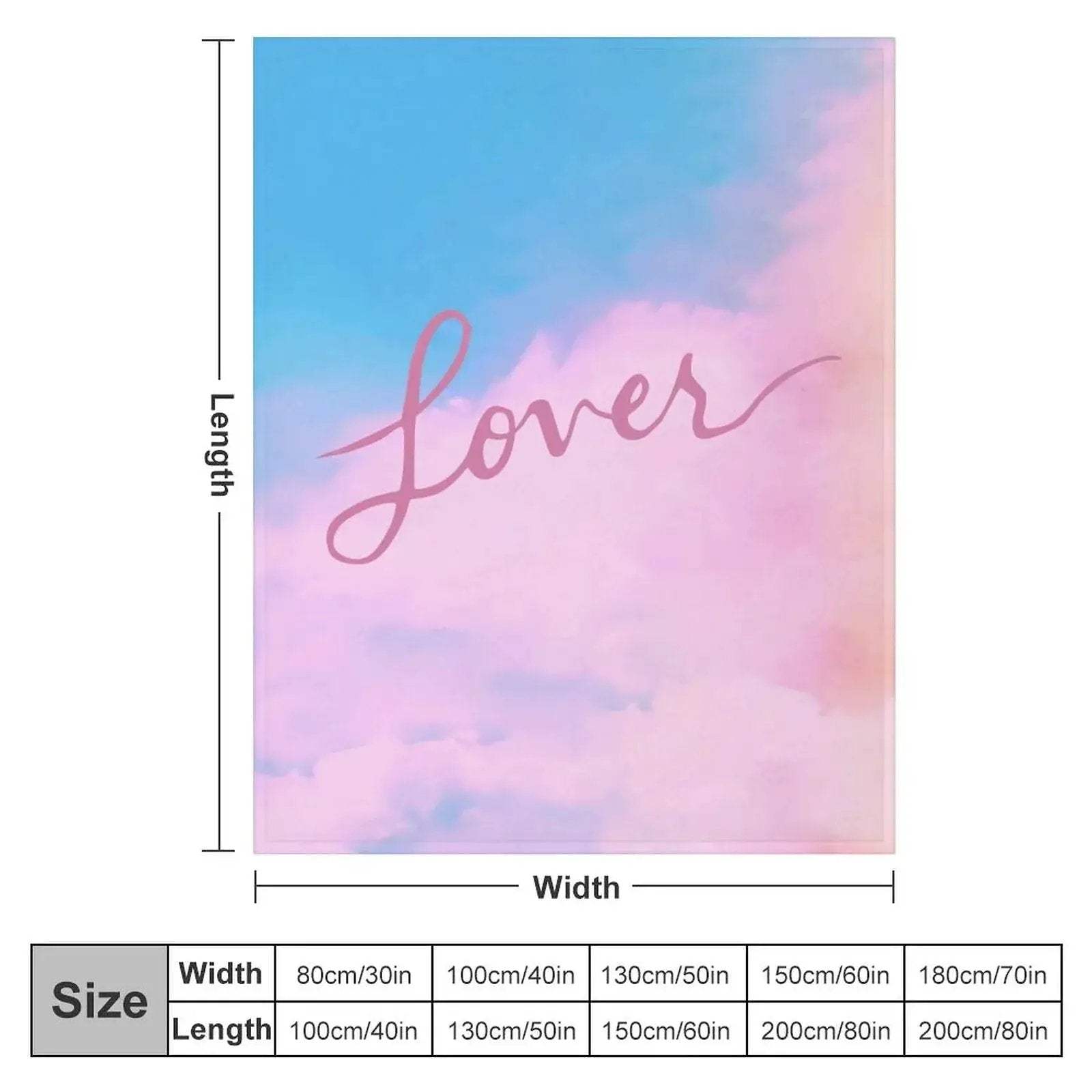 Taylor Swift Lover Album Blanket For Fans Cozy Gift Idea - ToylandEU