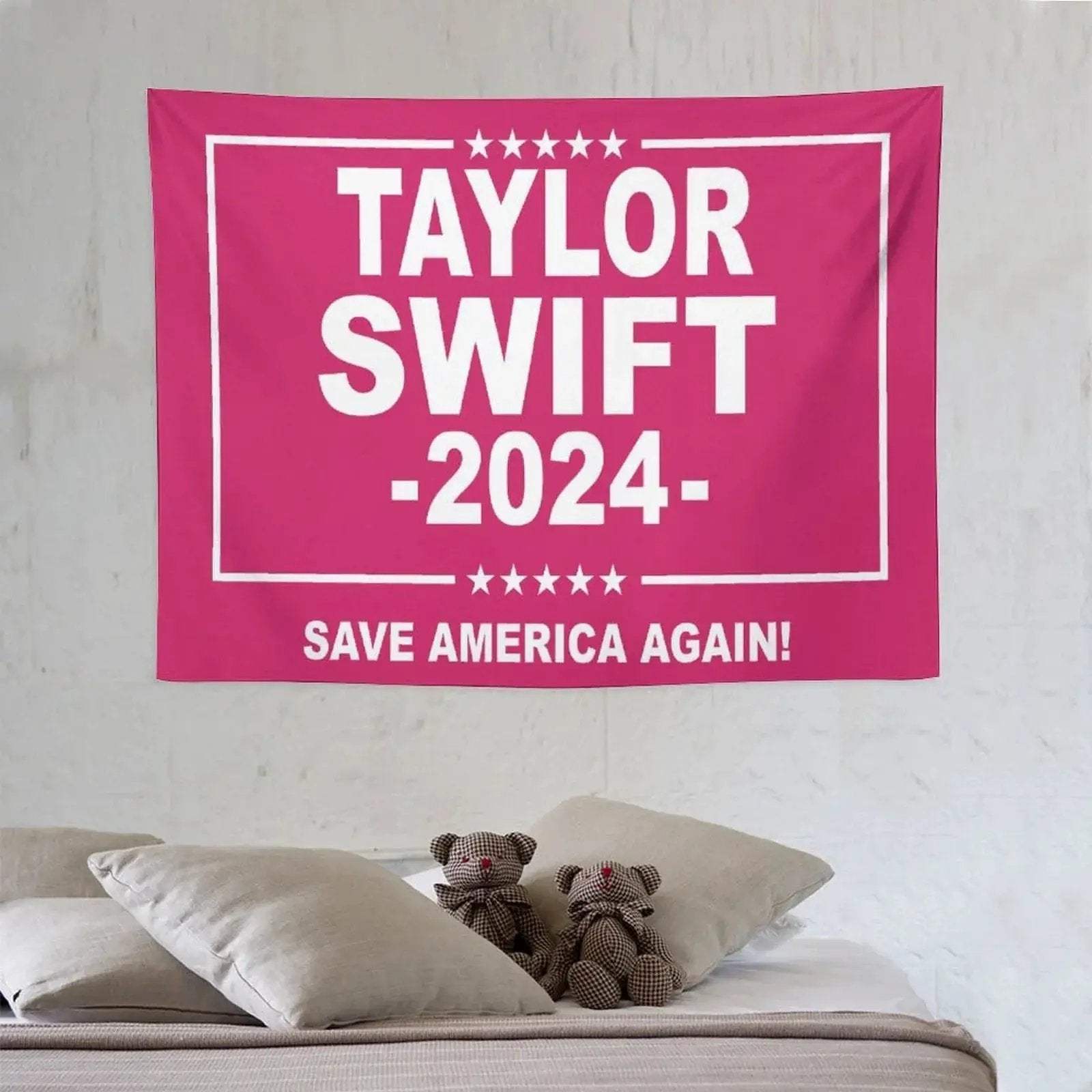 Taylor Swift Tapestry Wall Art 2024 Durable Polyester - ToylandEU