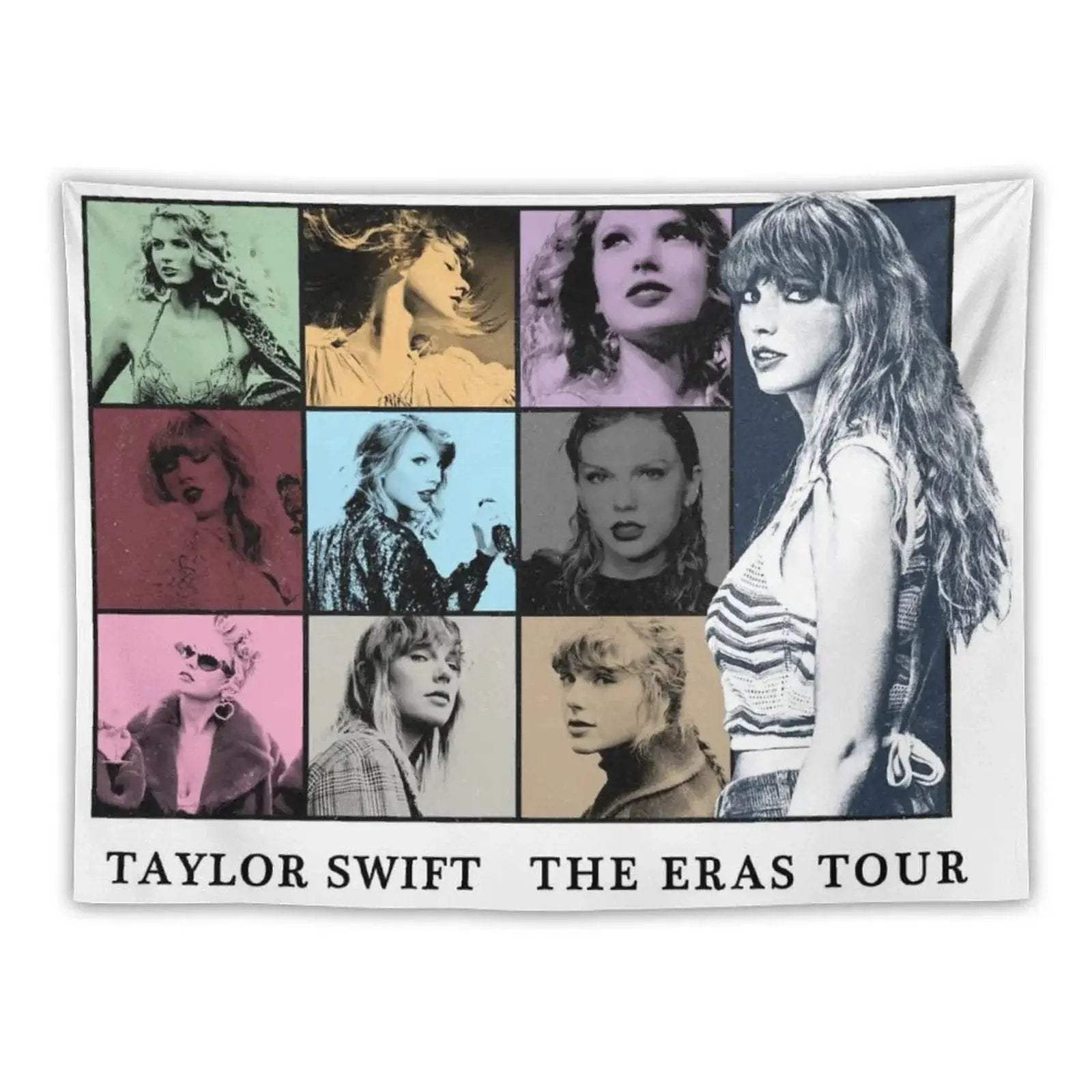 Taylor Swift Tapestry Wall Art Premium Bright Colors - ToylandEU