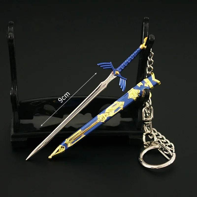 Tears of The Kingdom Figure Link Master Sword Keychain 9cm - ToylandEU