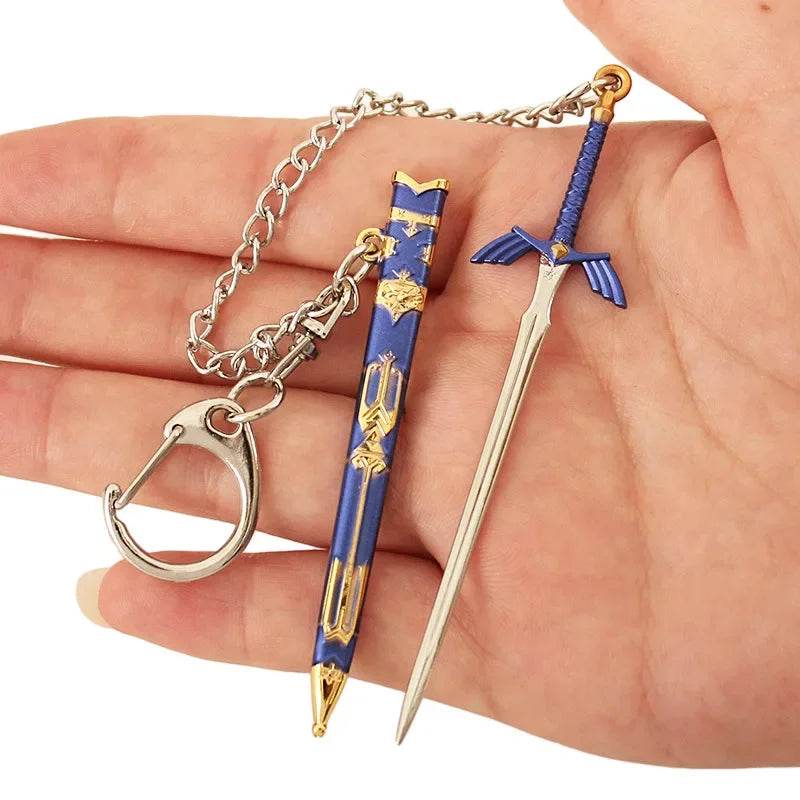 Tears of The Kingdom Figure Link Master Sword Keychain 9cm - ToylandEU