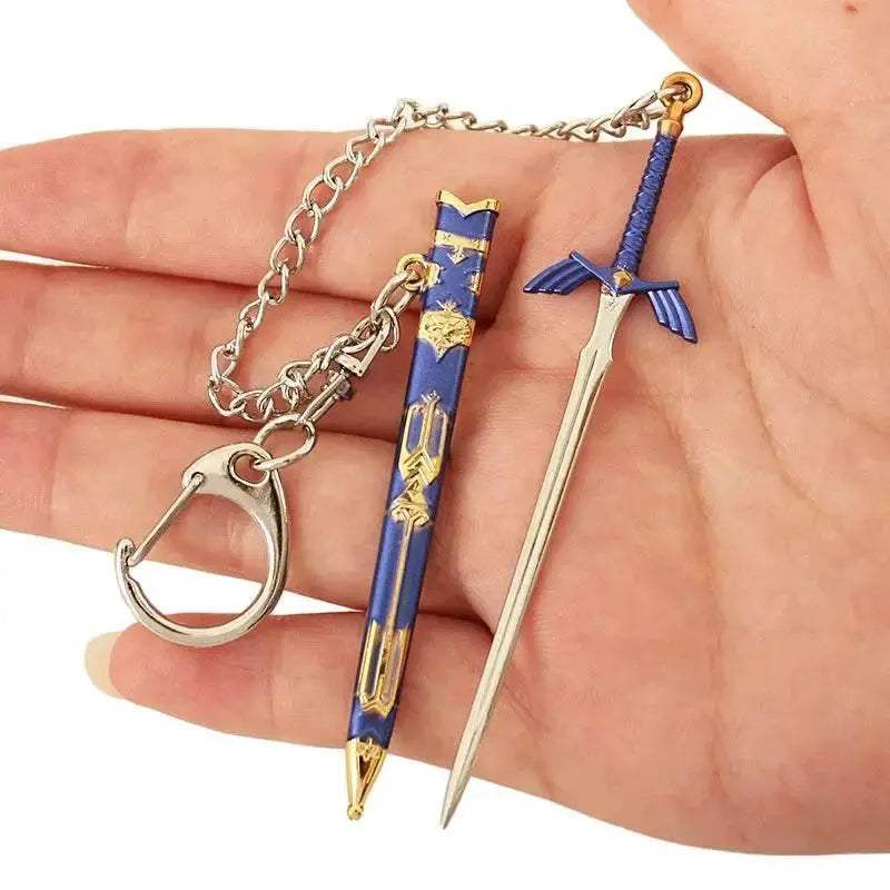 Tears of The Kingdom Link Master Sword Keychain 9cm Gift -  ToylandEU™