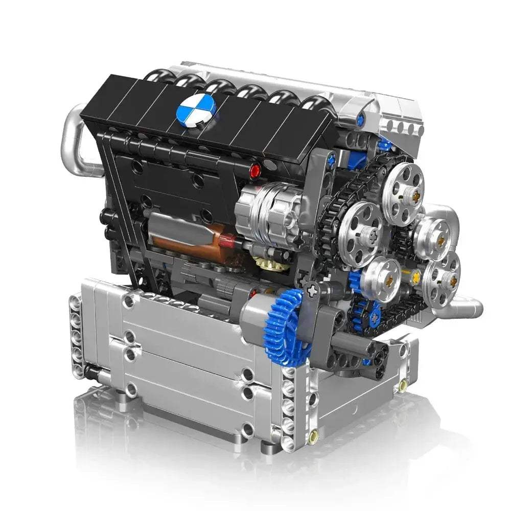 Tech Car Engine Building Set For STEM Learning And Engineering - ToylandEU