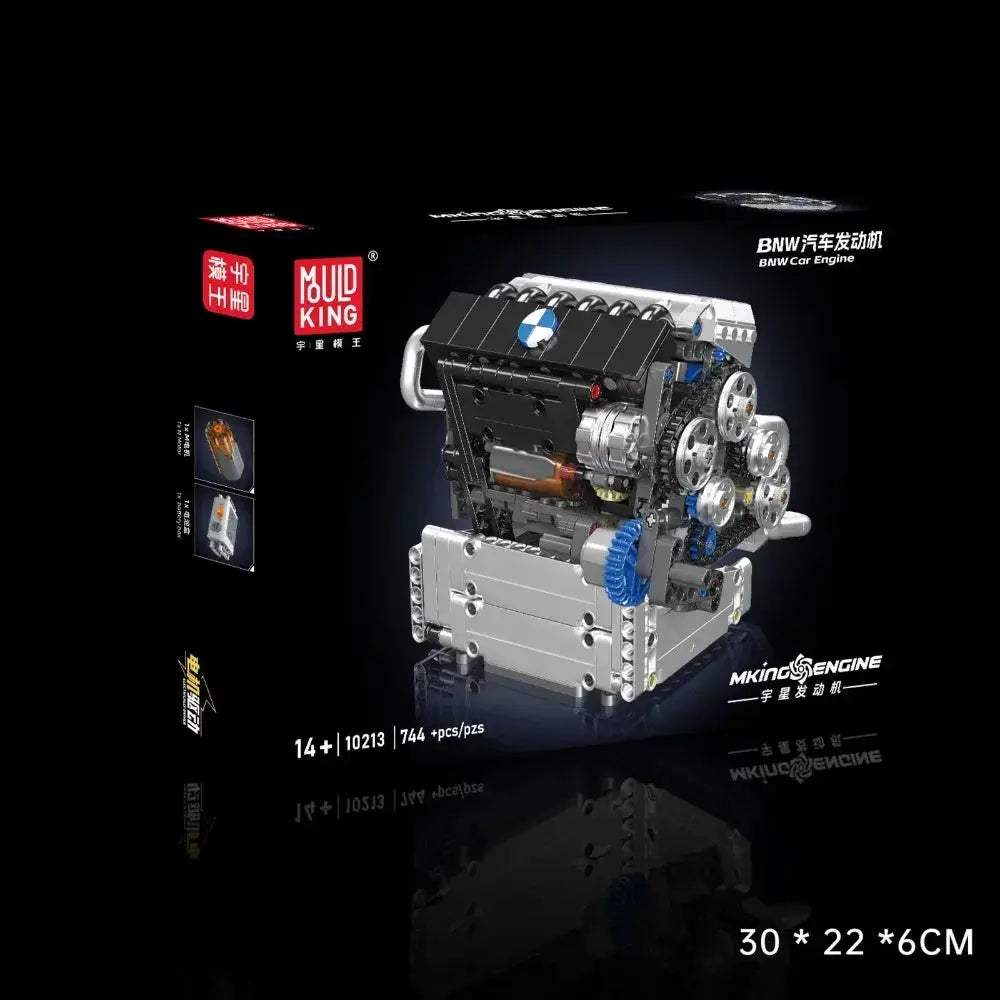 Tech Car Engine Building Set For STEM Learning And Engineering - ToylandEU