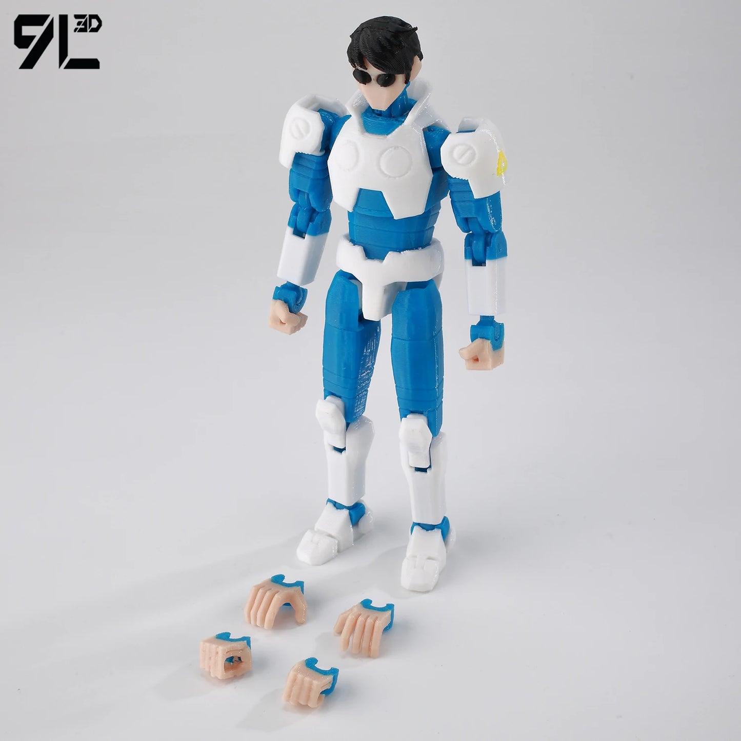 Tech Jacket Action Figures With Movable Joints For Collectors