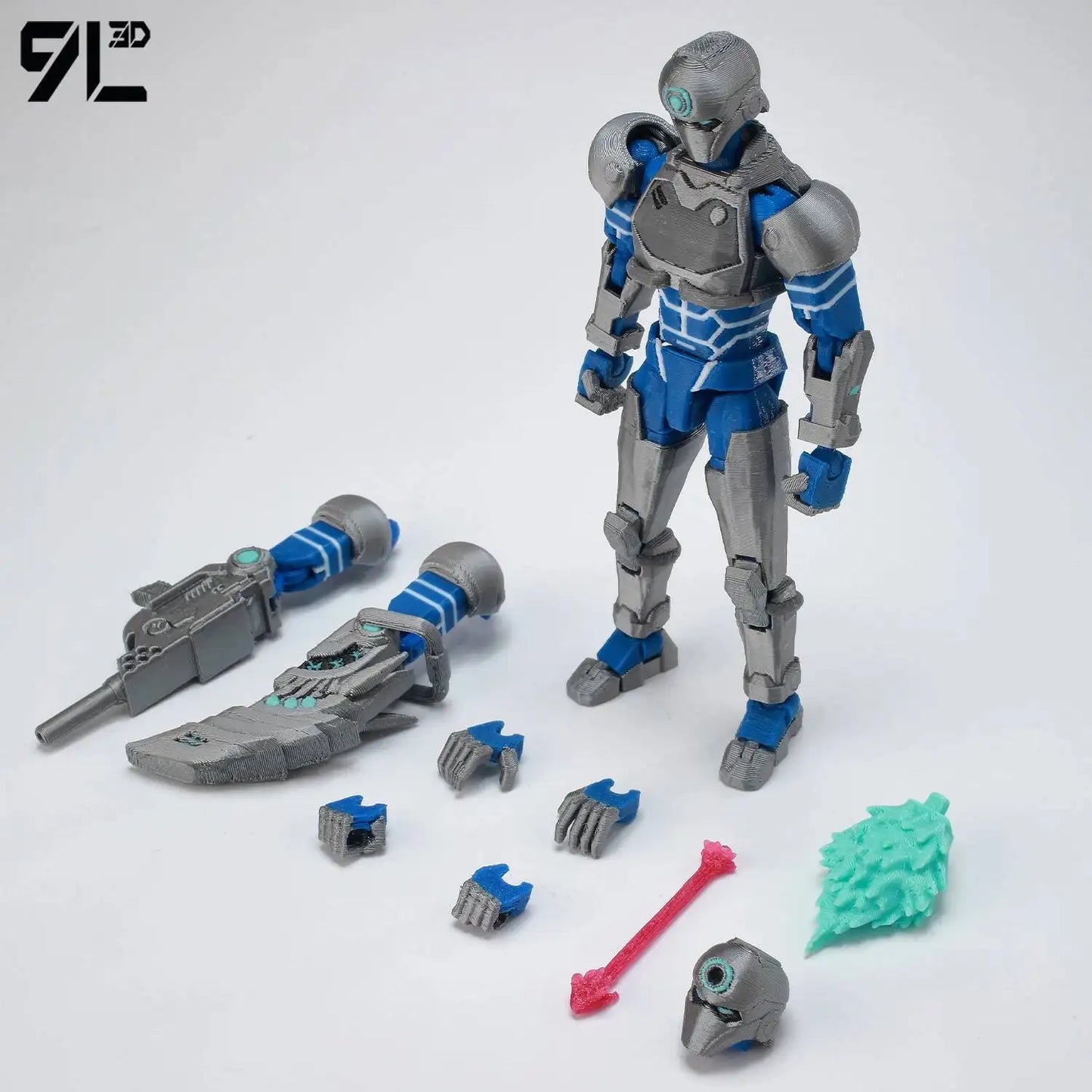 Tech Jacket Action Figures With Movable Joints For Collectors