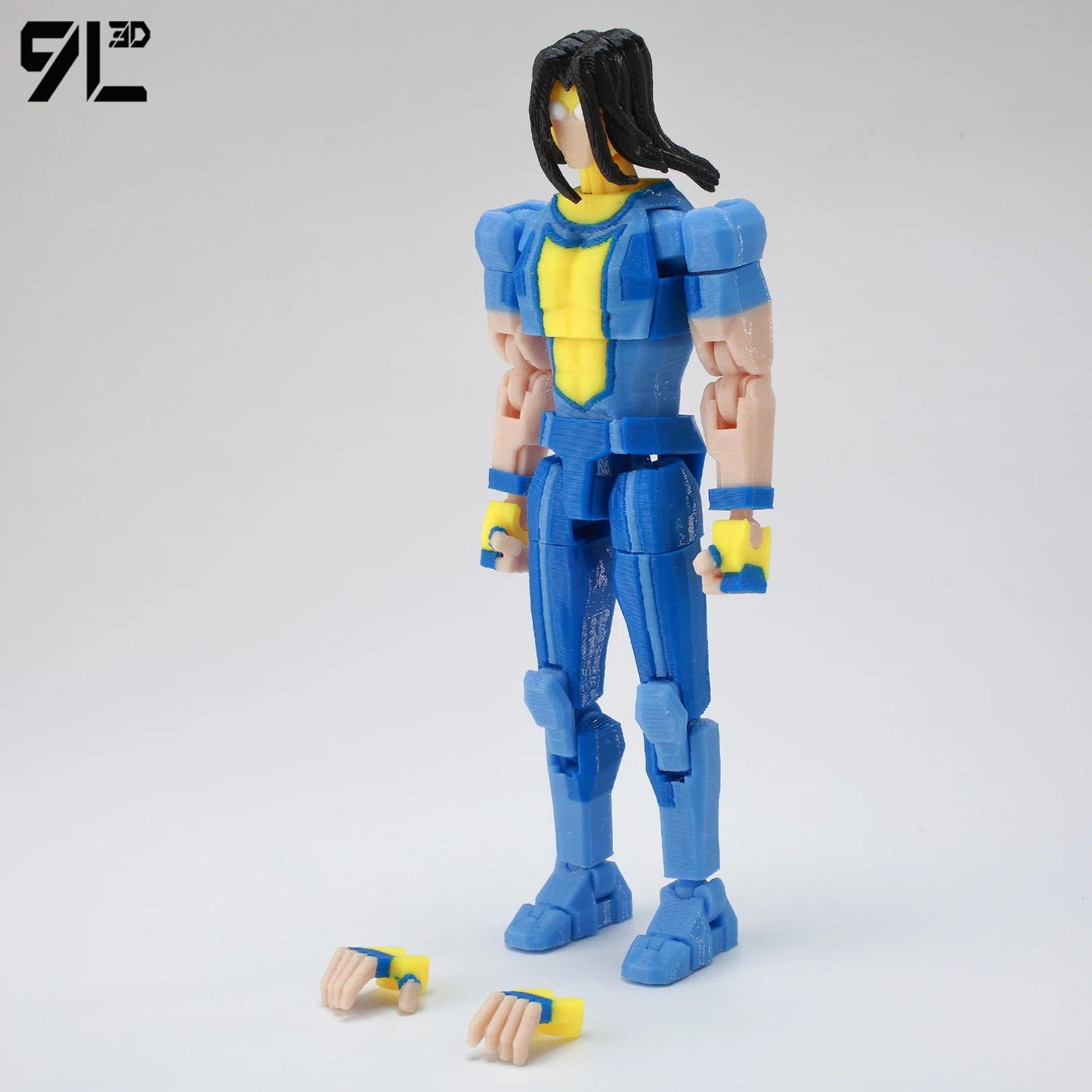 Tech Jacket Action Figures With Movable Joints For Collectors