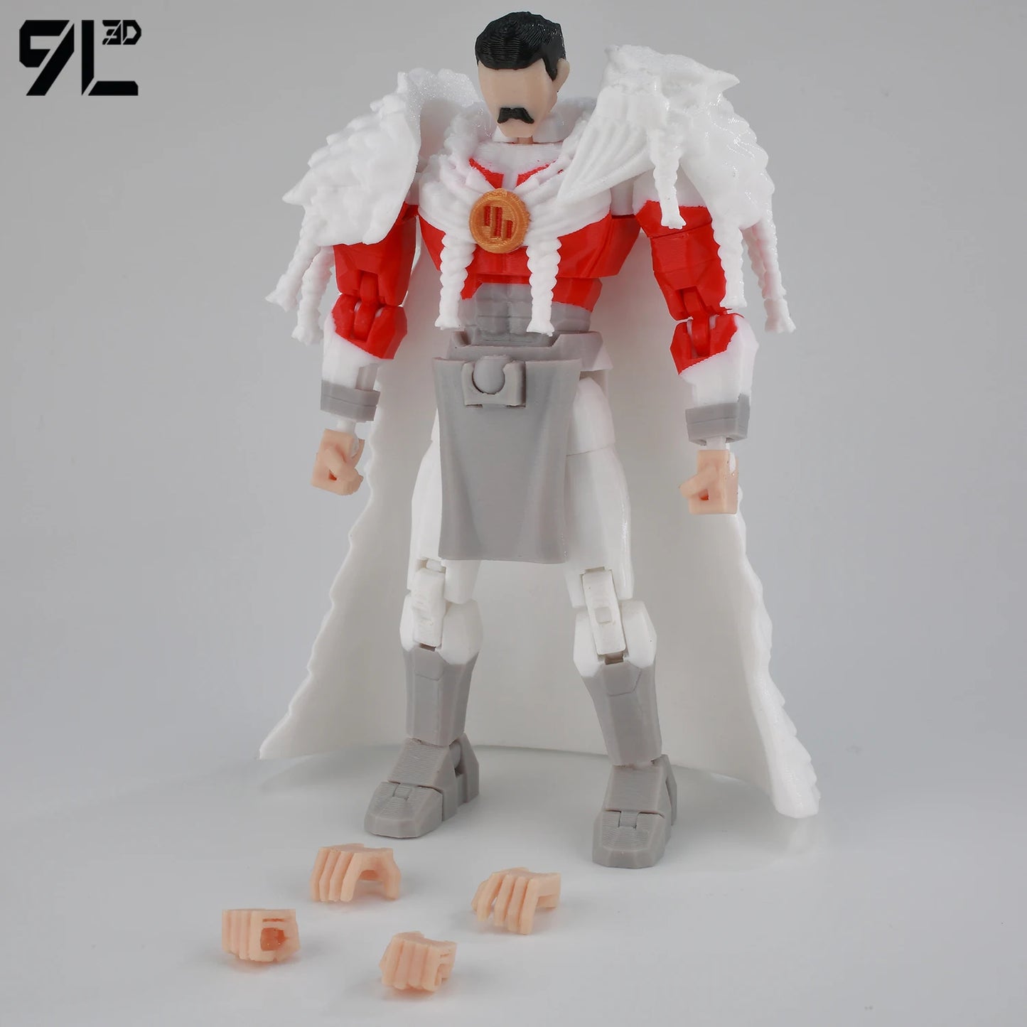Tech Jacket Action Figures With Movable Joints For Collectors