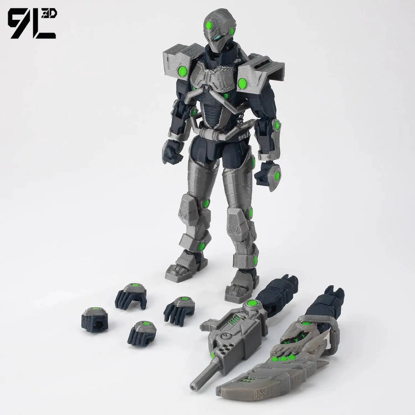 Tech Jacket Action Figures With Movable Joints For Collectors