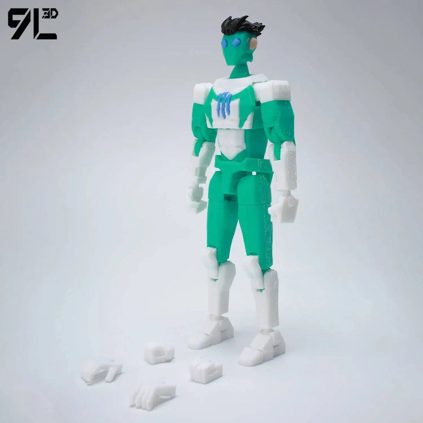 Tech Jacket Action Figures With Movable Joints For Collectors