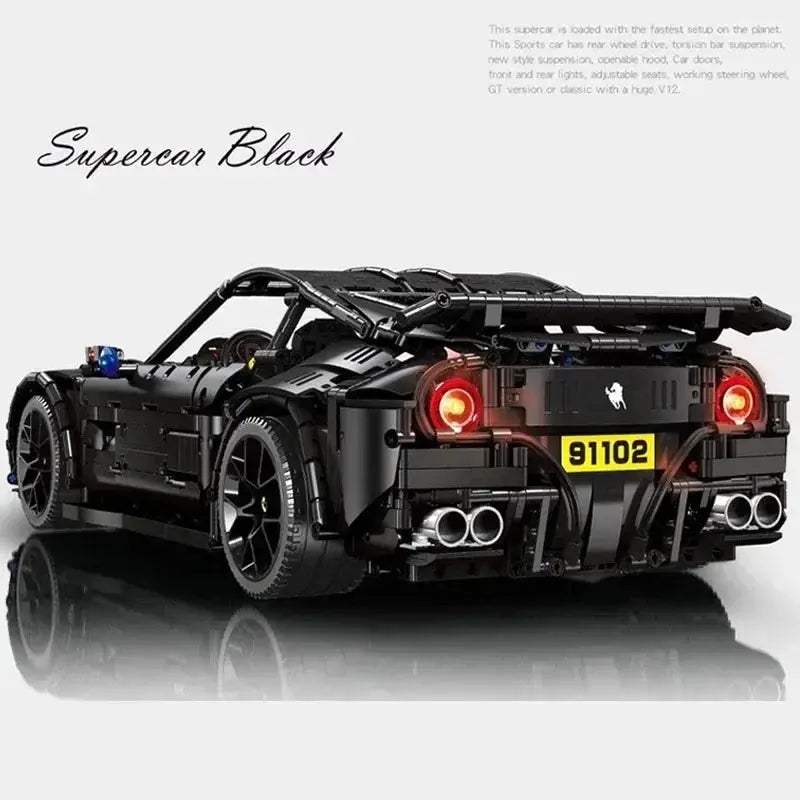 Technic Car Building Blocks Set For Creative Gift Idea - ToylandEU