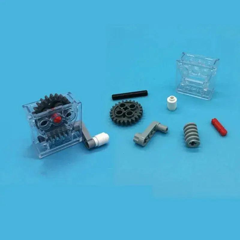  5Sets High-Tech Gearbox Parts Worm Gears Set MOC Kit Building Bricks MOC -  ToylandEU™