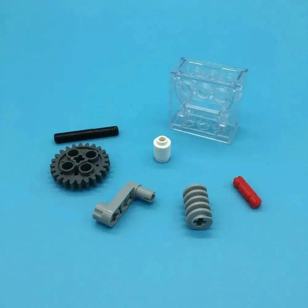  5Sets High-Tech Gearbox Parts Worm Gears Set MOC Kit Building Bricks MOC -  ToylandEU™
