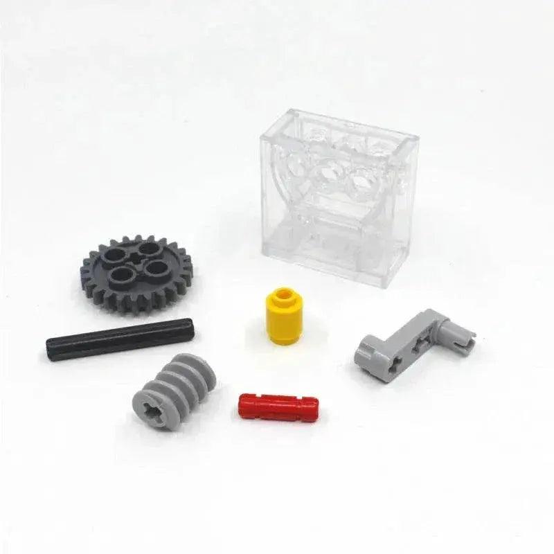  5Sets High-Tech Gearbox Parts Worm Gears Set MOC Kit Building Bricks MOC -  ToylandEU™