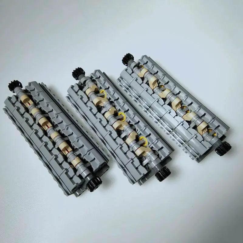  MOC New MOC Napier Deltic V42 Engine Gearbox Building Blocks Building Bricks MOC -  ToylandEU™