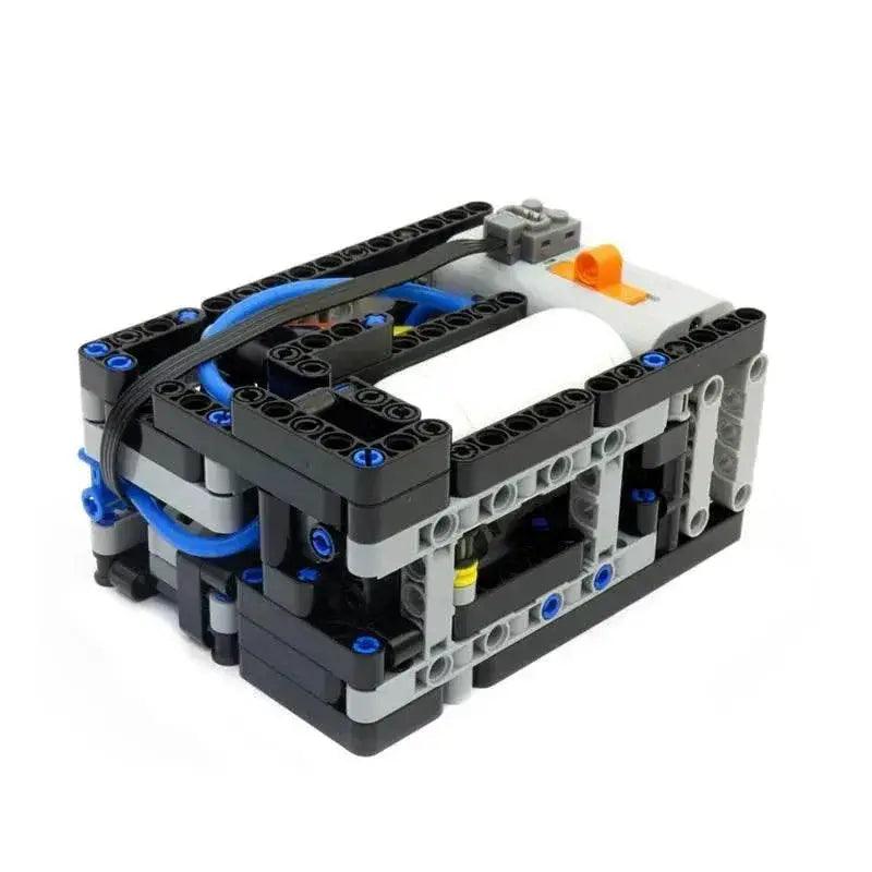  MOC Pneumatics Automatic Compact Motorized Compressor Pressure Switch Building Bricks MOC Gift -  ToylandEU™
