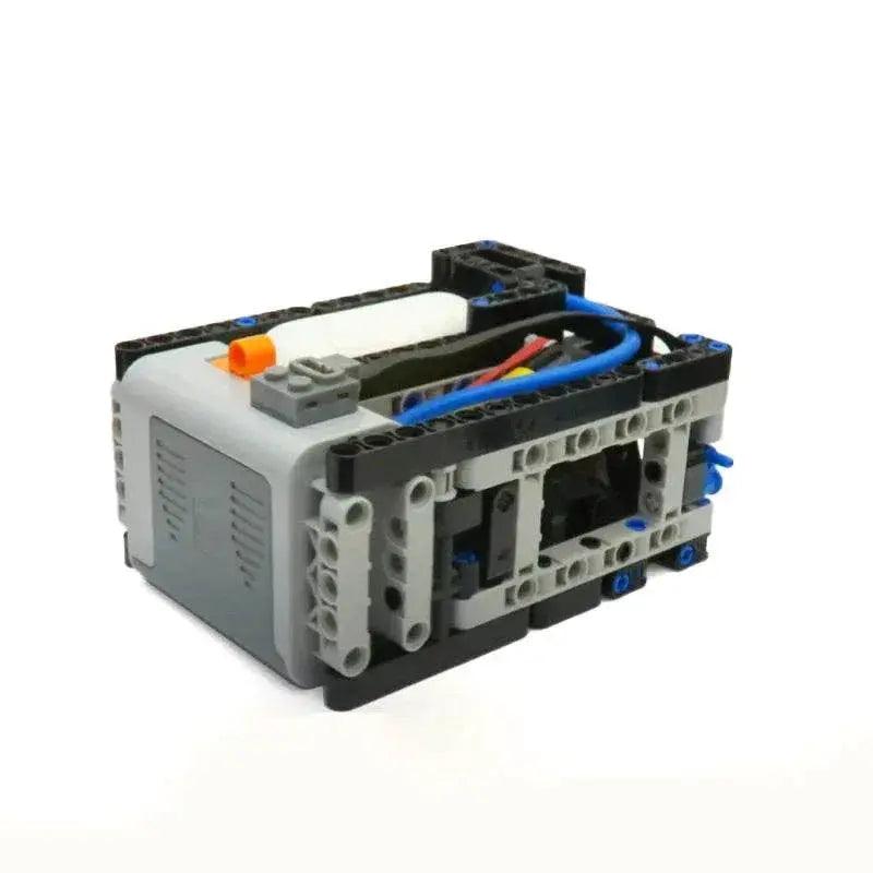  MOC Pneumatics Automatic Compact Motorized Compressor Pressure Switch Building Bricks MOC Gift -  ToylandEU™
