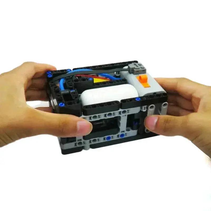  MOC Pneumatics Automatic Compact Motorized Compressor Pressure Switch Building Bricks MOC Gift -  ToylandEU™
