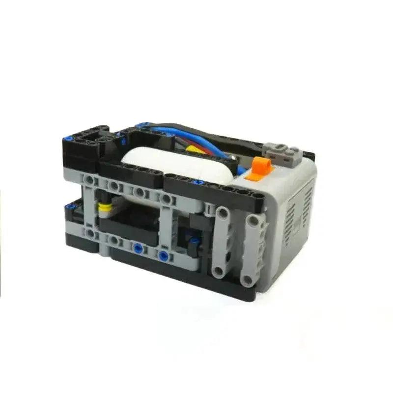  MOC Pneumatics Automatic Compact Motorized Compressor Pressure Switch Building Bricks MOC Gift -  ToylandEU™