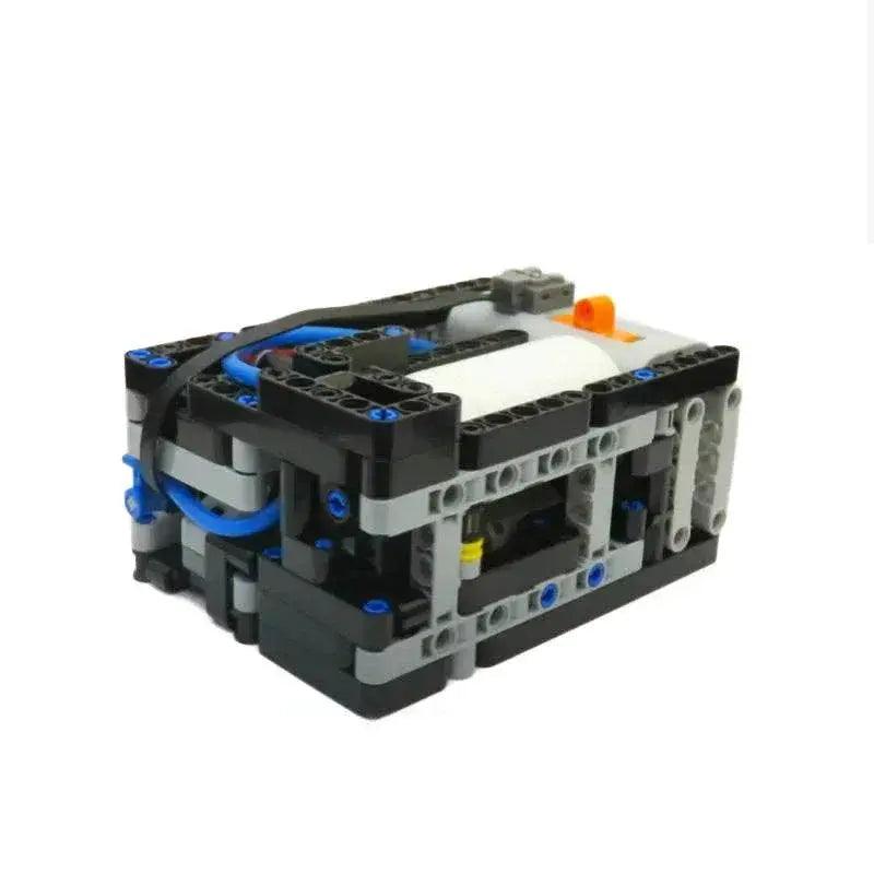  MOC Pneumatics Automatic Compact Motorized Compressor Pressure Switch Building Bricks MOC Gift -  ToylandEU™