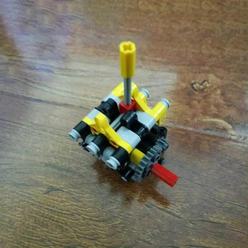  MOC Technical Mechanical Group Engine Sequential Gearbox 4 Speeds Educational High-Tech Building Blocks Bricks Parts DIY Toys gifts -  ToylandEU™