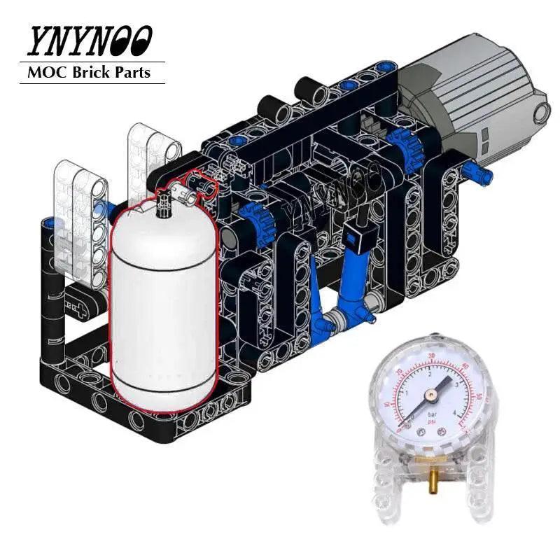  New Technical MOC Pneumatic Pump Compact Model Toys Building Bricks MOC -  ToylandEU™