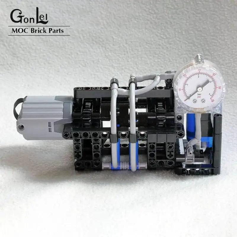  New Technical MOC Pneumatic Pump Compact Model Toys Building Bricks MOC -  ToylandEU™
