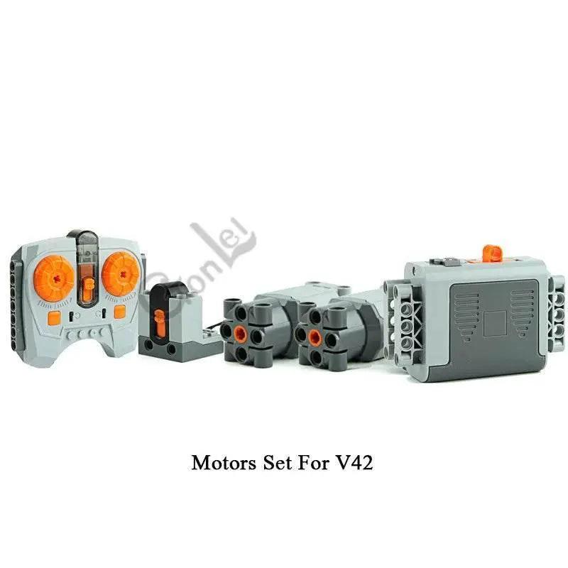  MOC Technical V8 16-Cylinder Engine Unit Building Block Kit Building Bricks MOC -  ToylandEU™