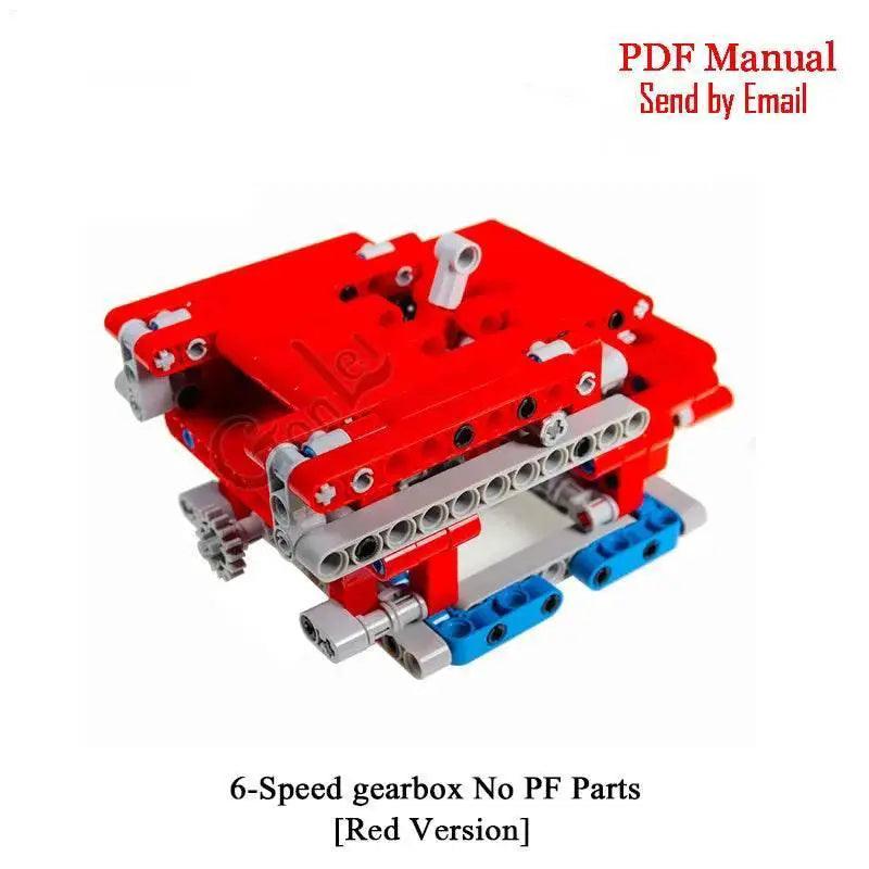  MOC Technical V8 16-Cylinder Engine Unit Building Block Kit Building Bricks MOC -  ToylandEU™