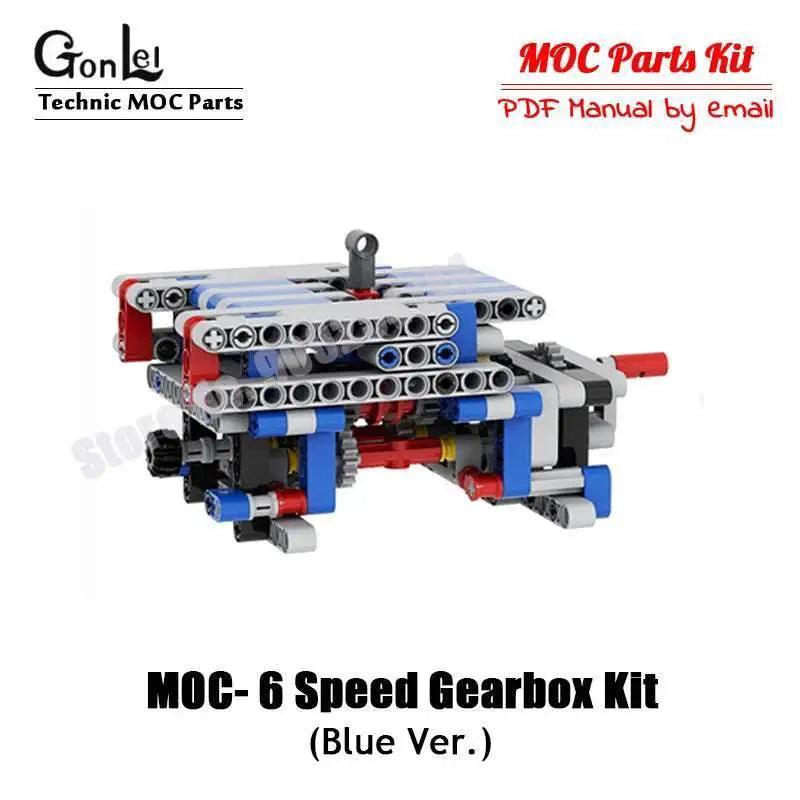  MOC Technical V8 16-Cylinder Engine Unit Building Block Kit Building Bricks MOC -  ToylandEU™