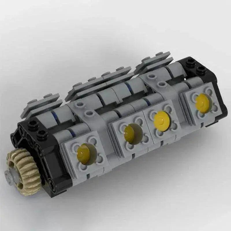  MOC New Technical V8 Piston Engine MOC Building Blocks Building Bricks MOC -  ToylandEU™