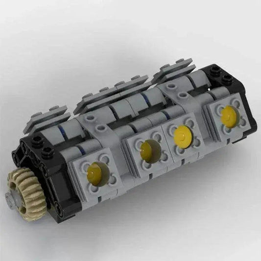  MOC New Technical V8 Piston Engine MOC Building Blocks Building Bricks MOC -  ToylandEU™