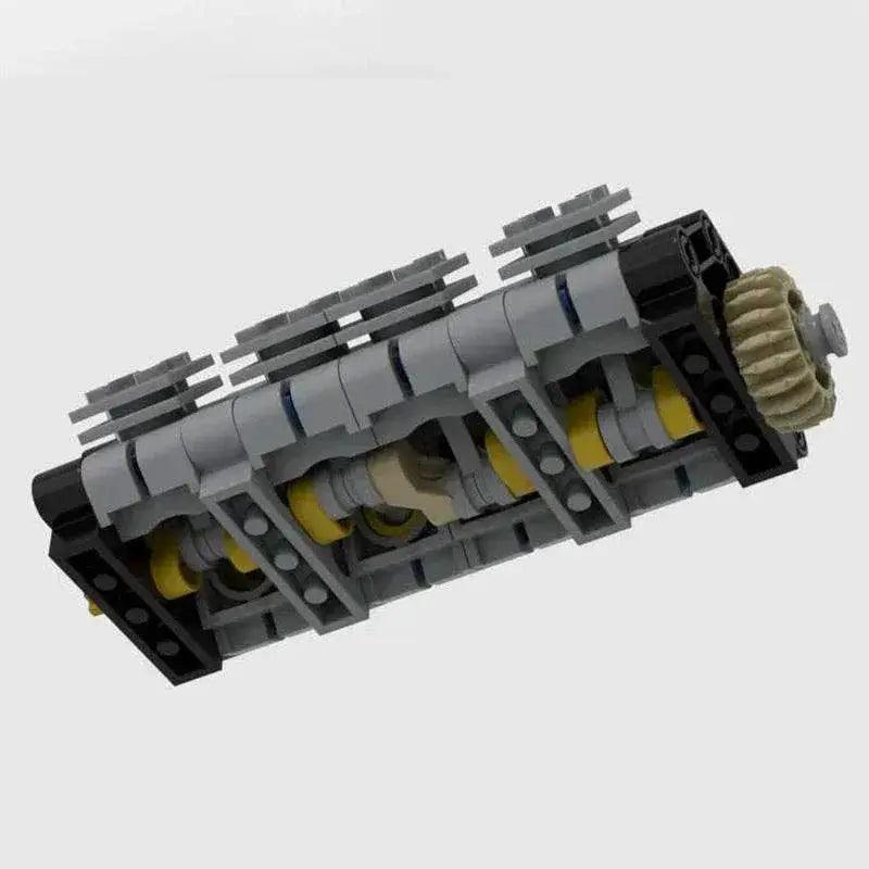  MOC New Technical V8 Piston Engine MOC Building Blocks Building Bricks MOC -  ToylandEU™