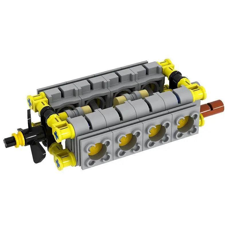  MOC New Technical V8 Piston Engine MOC Building Blocks Building Bricks MOC -  ToylandEU™