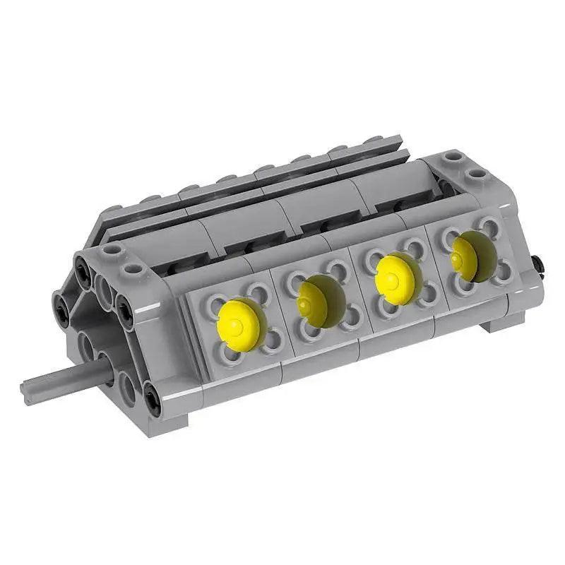  MOC New Technical V8 Piston Engine MOC Building Blocks Building Bricks MOC -  ToylandEU™