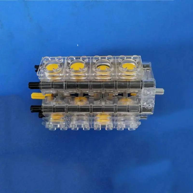 MOC New Technical V8 Piston Engine MOC Building Blocks Building Bricks MOC -  ToylandEU™