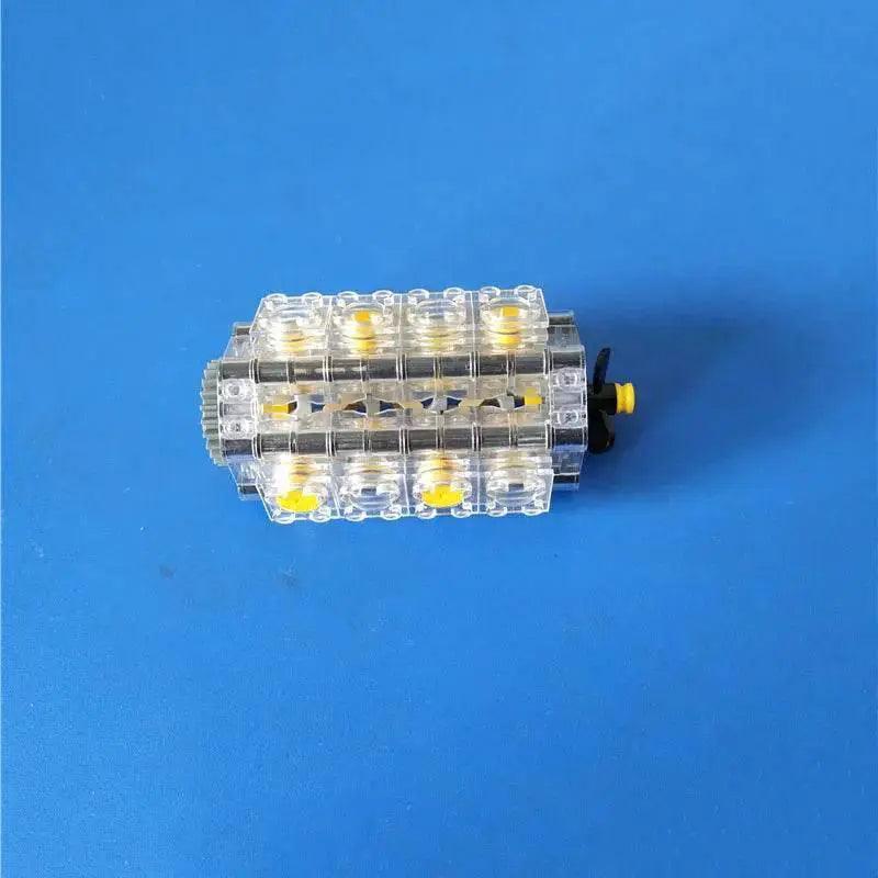  MOC New Technical V8 Piston Engine MOC Building Blocks Building Bricks MOC -  ToylandEU™