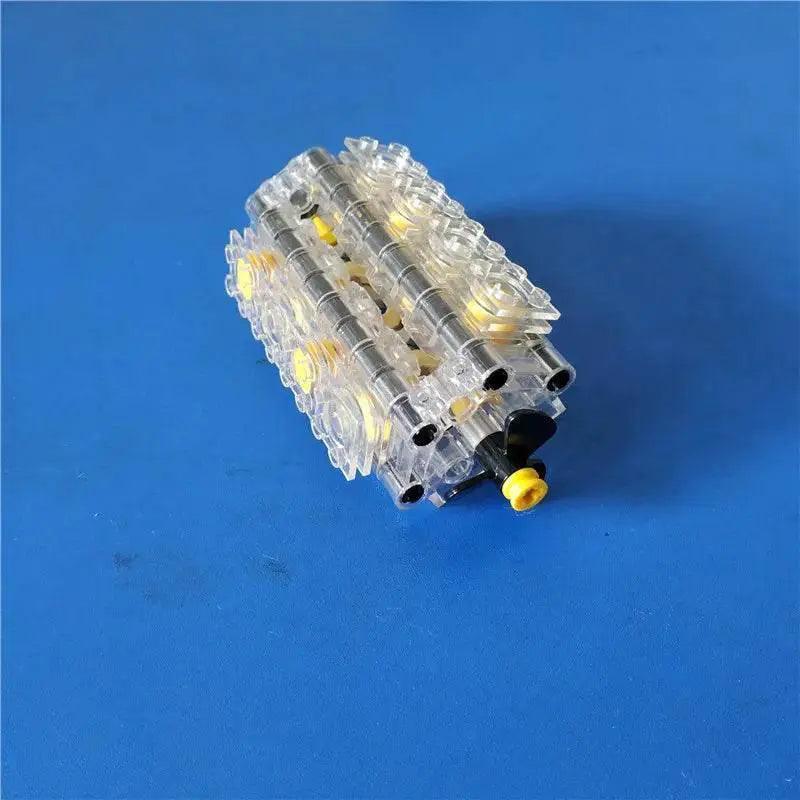  MOC New Technical V8 Piston Engine MOC Building Blocks Building Bricks MOC -  ToylandEU™