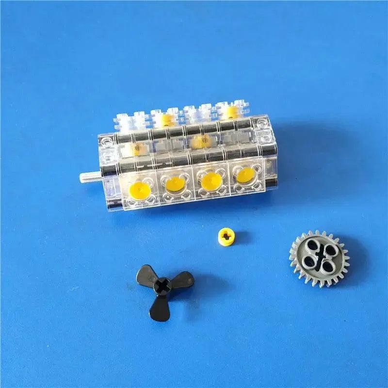  MOC New Technical V8 Piston Engine MOC Building Blocks Building Bricks MOC -  ToylandEU™