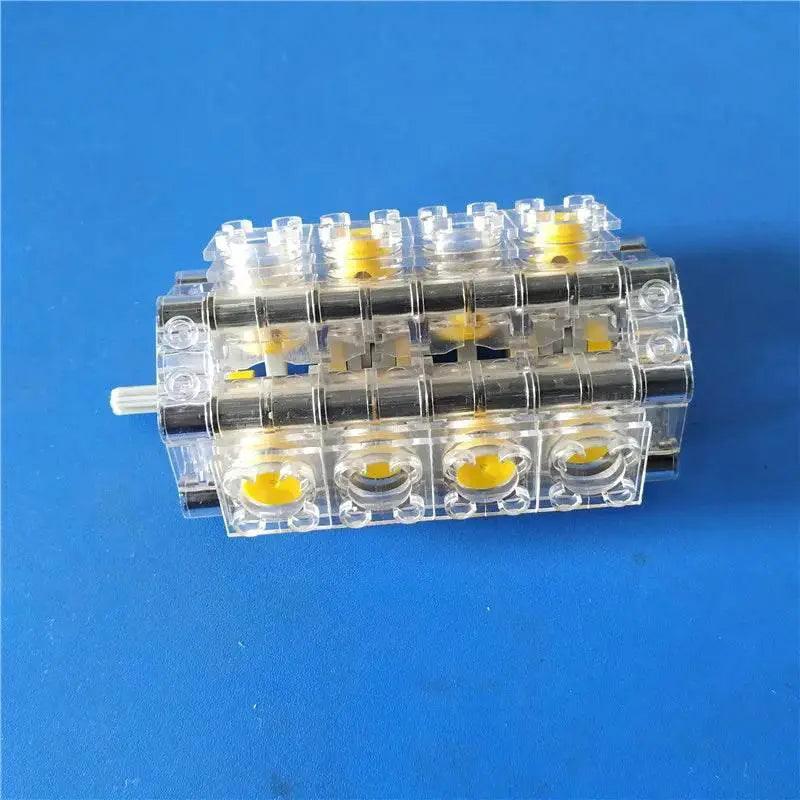  MOC New Technical V8 Piston Engine MOC Building Blocks Building Bricks MOC -  ToylandEU™